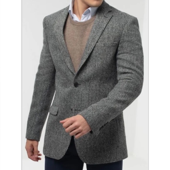 Brooks Brothers Other - Brooks Brothers Wool Herringbone Tweed Sports Coat Blazer Suit Jacket